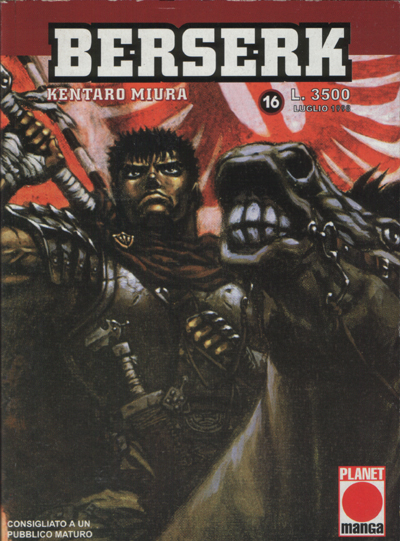 Berserk 14/maggio 1998 - Kentaro Miura - Libro Usato - Planet manga 